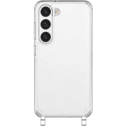 Mobigear Mix & Match Doorzichtig Samsung Galaxy S23 Flexibel TPU Hoesje met koord - Transparant