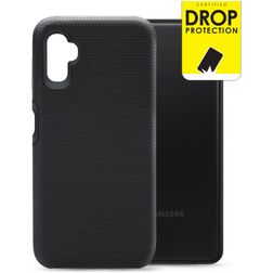 My Style Tough Samsung Galaxy A04s Hoesje Hardcase Backcover Shockproof - Zwart