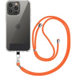 Mobigear Lanyard Universeel Telefoonkoord Verstelbaar - Oranje