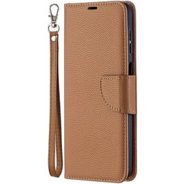 Mobigear Excellent Samsung Galaxy A12 Hoesje Bookcase Portemonnee - Cognac