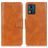 Mobigear Classy Motorola Moto E13 Hoesje Bookcase Portemonnee - Cognac