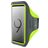 Mobiparts Comfort Fit Telefoonhouder Hardlopen Samsung Galaxy S9 Plus Sport Hoesje Neopreen Sportarmband - Neon Green