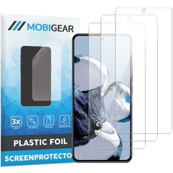 Mobigear Xiaomi 12T Screenprotector Folie - Case Friendly (3-Pack)