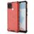 Mobigear Honeycomb Realme C21 Hoesje Hardcase Backcover Shockproof - Rood