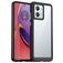 Mobigear Crystal Motorola Moto G84 Hoesje Hardcase Backcover - Zwart