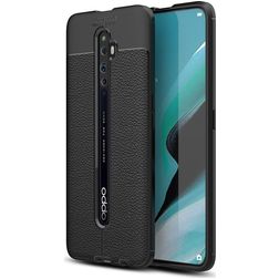Mobigear Luxury OPPO Reno2 Z Hoesje Flexibel TPU Backcover - Zwart