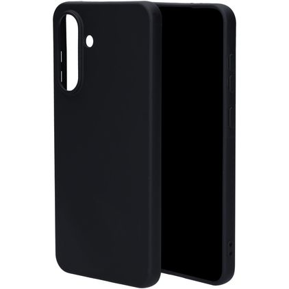 Mobiparts Samsung Galaxy A56 Siliconen Hoesje Backcover - Zwart