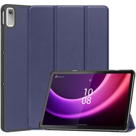 Mobigear Tri-Fold Lenovo Tab P11 Gen 2 Hoes Bookcase - Donkerblauw