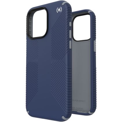 Speck Presidio2 Grip iPhone 15 Pro Max Hoesje Hardcase Backcover Shockproof - Coastal Blue