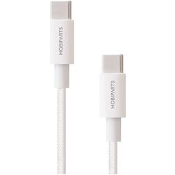 Mobiparts USB-C naar USB-C Kabel 1 m - Wit
