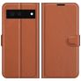 Mobigear Classic Google Pixel 6 Hoesje Bookcase Portemonnee - Bruin