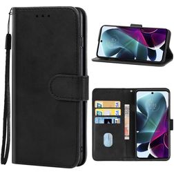 Mobigear Wallet Motorola Moto G200 5G Hoesje Bookcase Portemonnee - Zwart