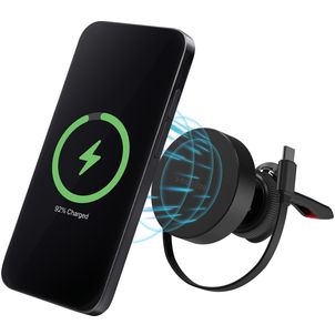 Mobilize Magnetic MagSafe Telefoonhouder Auto Magnetisch Universeel - Zwart