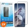 Mobigear Premium Xiaomi Mi 11 Ultra Glazen Screenprotector - Case Friendly - Zwart (2-Pack)