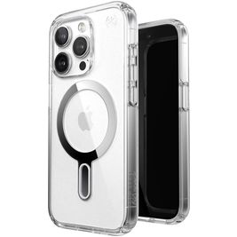 Speck Presidio Clear Doorzichtig iPhone 15 Pro MagSafe Hoesje Hardcase Backcover - ClickLock