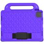 Mobigear Diamond iPad Pro 11 Inch (2022) Kinder Tablethoes met Handvat - Paars