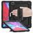 Mobigear SureGrip Xtreme iPad Pro 13 Inch (2025) Hoes Hard Kunststof,Siliconen Backcover + Stylus Houder + Schouderband + Standaard - Zwart