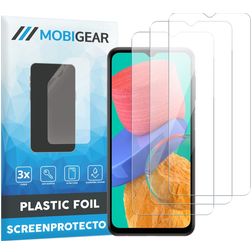 Mobigear Samsung Galaxy M33 Screenprotector Folie - Case Friendly (3-Pack)