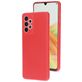 Mobiparts Samsung Galaxy A33 Siliconen Hoesje Backcover - Scarlet Red