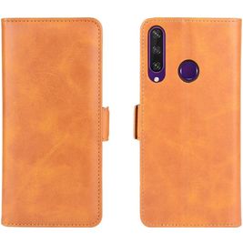 Mobigear Slim Magnet Huawei Y6p Hoesje Bookcase Portemonnee - Cognac