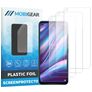 Mobigear Wiko View 5 Screenprotector Folie - Case Friendly (3-Pack)