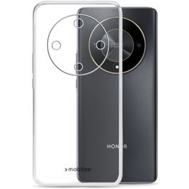 Mobilize Gelly Doorzichtig HONOR Magic 6 Lite Hoesje Flexibel TPU Backcover - Transparant