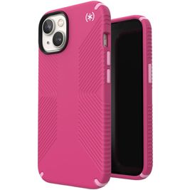 Speck Presidio2 Grip iPhone 14 Plus MagSafe Hoesje Hardcase Backcover Shockproof - Digital Pink