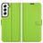 Mobigear Classic Samsung Galaxy S22 Hoesje Bookcase Portemonnee - Groen