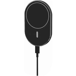 Mobigear Round MagSafe Telefoonhouder Auto Ventilatierooster Magnetisch Universeel - Zwart