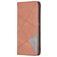 Mobigear Rhombus Slim OPPO A76 Hoesje Bookcase - Bruin