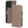 Mobiparts iPhone 16 MagSafe Hoesje Echt Leer Uitneembare 2in1 Bookcase Portemonnee - Taupe