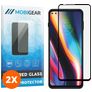 Mobigear Premium Motorola Moto G 5G Plus Glazen Screenprotector - Case Friendly - Zwart (2-Pack)