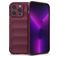 Mobigear Bumpy iPhone 14 Pro Max Hoesje Flexibel TPU Backcover - Bordeaux Rood