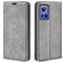 Mobigear Retro Slim Realme GT Neo 3 Hoesje Bookcase Portemonnee - Grijs