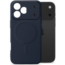 My Style Protective Flex iPhone 17 Pro MagSafe Hoesje Flexibel TPU Backcover - Midnight Blue