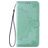 Mobigear Mandala Motorola One Fusion Plus Hoesje Bookcase Portemonnee - Turquoise