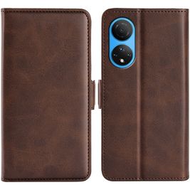 Mobigear Slim Magnet HONOR X7 Hoesje Bookcase Portemonnee - Bruin