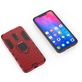 Mobigear Armor Ring Xiaomi Pocophone F1 Hoesje Hardcase Backcover Shockproof met Ringhouder - Rood