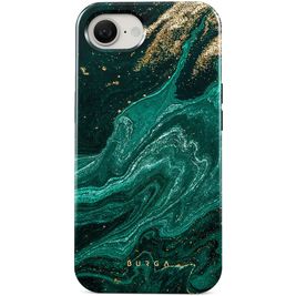 Burga Tough iPhone 16e MagSafe Hoesje Hardcase Backcover Shockproof - Emerald Pool