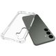 Mobigear Cushion Doorzichtig Samsung Galaxy S24 Hoesje Flexibel TPU Backcover Shockproof - Transparant