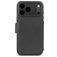 Decoded Detachable Wallet iPhone 17 Pro MagSafe Hoesje Echt Leer Uitneembare 2in1 Bookcase Portemonnee - Zwart