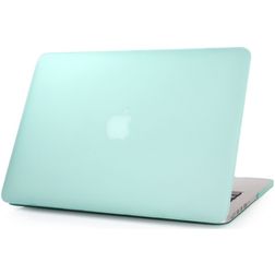 Mobigear Matte MacBook Pro 13 Inch (2012-2015) Hoes Hardshell Laptopcover MacBook Case - Groen - Model A1425 / A1502
