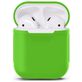 Mobigear Classic Apple AirPods 1 Hoesje Flexibel Siliconen - Groen