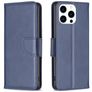 Mobigear Excellent iPhone 15 Pro Hoesje Bookcase Portemonnee - Blauw