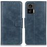 Mobigear Classy Motorola Edge 30 Neo Hoesje Bookcase Portemonnee - Blauw