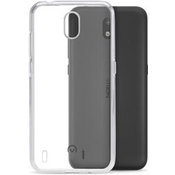 Mobilize Gelly Doorzichtig Nokia 1.3 Hoesje Flexibel TPU Backcover - Transparant