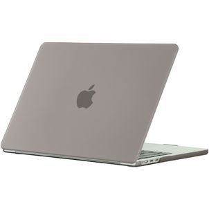 Mobigear Matte MacBook Air 15 Inch (2023-2026) Hoes Hardshell Laptopcover MacBook Case - Grijs - Model A2941 / A3114 / A3241 / A3448
