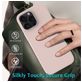 Mobigear Rubber Touch iPhone 16 Pro Siliconen Hoesje Backcover - Roze
