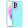 Mobigear Colors Samsung Galaxy A73 Hoesje Flexibel TPU Backcover - Turquoise