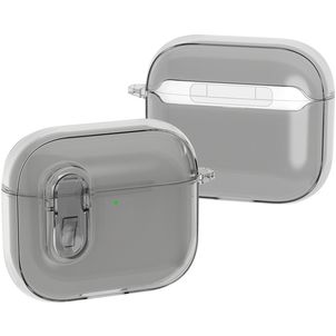 Mobigear Crystal Clip Apple AirPods 4 Hardcase Hoesje - Grijs